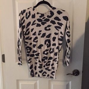 77 kids cow print sweater